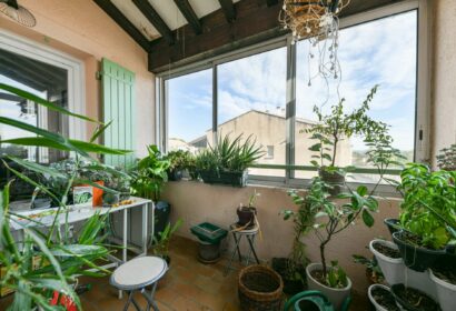 Rented apartment with loggia in Uzès