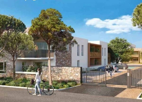 Appartement F3 neuf avec terrasse
