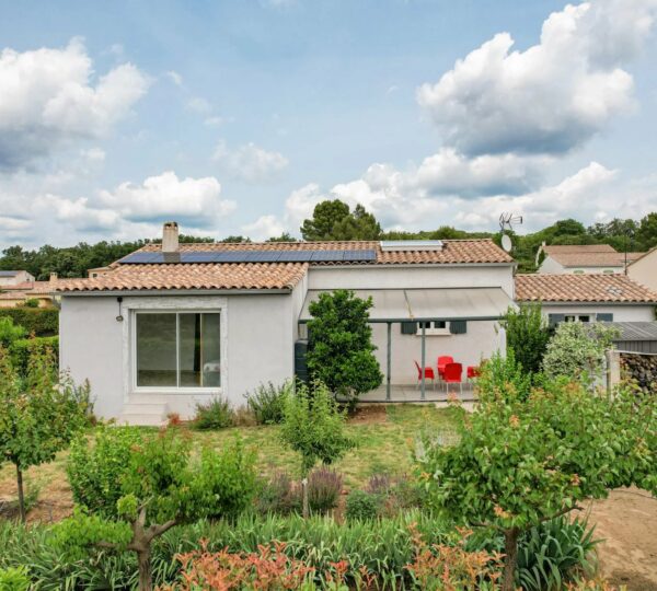 Villa plain-pied à 3km seulement d'Uzès