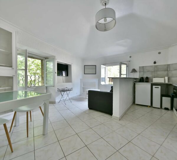 Historic center of Uzès: Old apartment, 36 m²