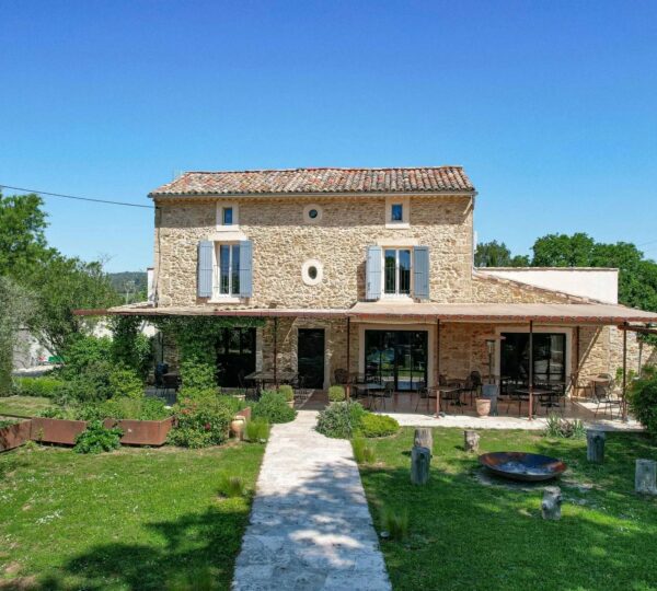 Comfortable stone farmhouse with garden