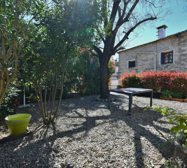 Charming stone village house with garden and pool